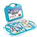 Aditi Toys Chota Bheem Doctor Playset For Kids, Chota Bheem Pretend Play Doctor Set With Foldable Suitcase For Kids, Doctor Kit Toyset For Kids Above 3 Years, BIS Approved. (AT03P)