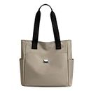 MIOKUKO Reposaltrust Bag, Lightweight Waterproof Nylon Shoulder Bag, Crossbody Bags for Women, Tote Bags with Zipper (D)