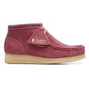 Clarks Wallabee Boot. Rose Pink UK-7