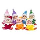 7pcs Baby Elf on The Shelf on The Shelf Baby Babies for On The Shelf Elves Christmas Doll