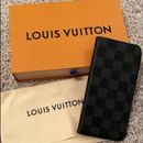 Louis Vuitton Accessories | Louis Vuitton Iphone 7+ / 8 + Folio Mng | Color: Black/Gray | Size: Iphone 7 Plus / 8 Plus