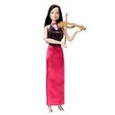 Barbie Doll & Accessories, Career Violinist Musician Doll with Violin and Bow