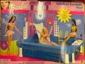 Juego Barbie Fabulous Fountain 2001 piscina cascada