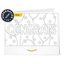 Amazon.ca eGift Card - Congrats Balloons (Personalize It)