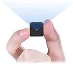 ZZCP Mini Spy Camera Wireless Hidden, Full HD 1080P Portable Small Covert Home Nanny Cam with Motion Detection and Night Vision, Indoor/Outdoor Micro Security Surveillance Hidden Camera