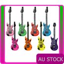 Inflatable Electric Guitar Rock N Roll Music Instrument Blow Up Party Costume