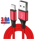 3m Daten USB Ladegerät Kabel Für iPhone X XS Max 13 12 11 5 8 7 6 6s plus SE Apple iPad 3A Schnelle