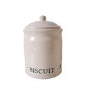 DMD David Mason Design Biscuit Barrel Cookie Jar Cream Ceramic Airtight Lid
