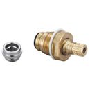 Central Brass Quick Pression 1/4 Turn Stem Assembly - Cold Side Metal | 1.69 H x 0.85 W x 0.85 D in | Wayfair G-454-EL