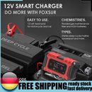 Battery Charger 12V 6A Automatic Battery Charger for Automobile Motorcycle DE