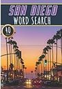 San Diego Word Search: 40 Fun Puzzles With Words Scramble for Adults, Kids and Seniors | More Than 300 Americans Words On San Diego and Usa Cities, ... Culture, History and Heritage, American Terms
