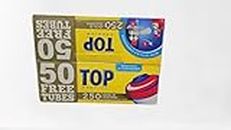top gold 100 mm filter tubes,pack of 2,250ct/box,500 in total