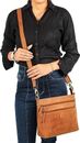 Handmade Vintage leather Shoulder Purse Women's Crossbody Handbags Casual Bag
