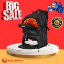 Basketball Backpack Large Sports Bag with Separate Ball Holder & Shoes Compart