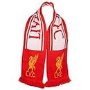 Liverpool FC 47Brand sciarpa rosso/bianco, Colore: rosso, Taglia unica