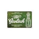Grolsch Beer 12x16 Inches Metal Tin Sign Garage Decor Man Cave