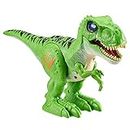 Robo Alive T-Rex Series 2 Attacking Dinosaur Toy Battery Operated Robot Toy (Green)
