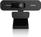 Zoom Zertifizierte, NexiGo N940P 2K Webcam mit zoomfunktion, Fernbedienung und Software | Sony_Starvis Sensor | 1080P @ 60FPS | 3X Zoom in | Dual Stereo Mikrofon, für Zoom/Skype/Teams/Webex (Schwarz)