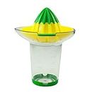 Casabella Citrus Juicer and Reamer, Green and Yellow