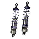 RC Shock Absorber, 2pcs High Strength RC Accessory Durable for RC Truck for RC Crawler for 1/10 RC Car(92mm)