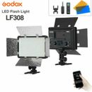 Godox LF308D 2.4G 5600K LED Pro Studio Photo Portrait Flash Light Daylight Kit