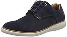 Clarks Men Dark Navy Suede Leather Sneakers-7 UK/India (41 EU) (91261411767070)
