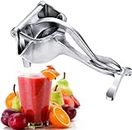 GVB ENTERPRISE Hand Juicer for Fruits I Heavy Duty Hand Press Manual Juicer I Aluminium Hand Juicer Machine | Lemon | Orange & Mosambi Juice squeezer I Citrus Juicer (01)