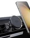 YOSH Mejorado Soporte Móvil Coche para Rejillas del Aire, Soporte para Teléfono con Clips Doble Cierre, Soporte Móvil Coche Magnético Universal para iPhone Samsung Huawei Xiaomi Oneplus