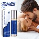 Pheromone Cologne for Men Roll-On Pheromone Infused Essential Oil Perfume 0.33oz