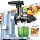 Aeitto Juicer Machines, Cold Press Juicer, Masticating Juicer, Celery Juicers, with Triple Modes,Reverse Function & Quiet Motor,Easy to Clean with Brush, Recipe for Vegetables