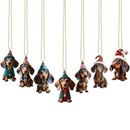The Holiday Aisle® 7 Piece Mini Dachshund Dog Hanging Figurine Ornament Set | 3.1 H x 2 W x 1 D in | Wayfair 52739A79FD4045E8BA78902DB61E6184