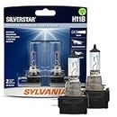 SYLVANIA - H11B SilverStar - High Performance Halogen Headlight Bulb, High Beam, Low Beam and Fog Replacement Bulb, Brighter Downroad with Whiter Light (Contains 2 Bulbs)