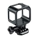 Frame Mount Housing Case, Quick Release Camera Border Protective with Buckle, Camera Housing Frame with Base, Full Protection for Gopro Hero4/5 Session
