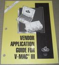 MACK VENDOR APPLICATION GUIDE V-MAC III SERVICE MANUAL BOOK 8-324