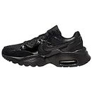 NIKE Womens Air Max Fusion Running Trainers CJ1671 Sneakers Shoes (UK 6.5 US 9 EU 40.5, Black Black Black 002)
