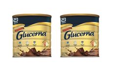 2 leche para diabéticos de triple cuidado Abbott glucerna (850 g) chocolate envío expreso gratuito
