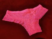 NWT Victoria Secret 🔥💖PINK Collection Small Cheekster  Floral Lace Sexy Panty