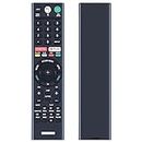 RMF-TX310U Voice Replacement Remote Control with Mic for Sony 4K Smart Bravia TV XBR-43X800G XBR-49X800G XBR-49X900F XBR-55X800G XBR-65X900F XBR-65X800G XBR-75X900F XBR-75X800G XBR-85X900F