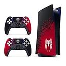 NowSkins Superhero Spider - Man PS5 Skin for Playstation 5, Premium 3M Vinyl Cover Skins Wraps Set for Playstation 5 Disc Edition and PS5 Controller Stickers (PS5 Disc Edition), NS-PS5DISC-0023