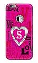 Trijas Cases� Name II Initial II Letter Alphabet S in Heart Back Cover for Girls Apple iPhone 6 Logo (4.7") / iPhone 6S Logo (4.7") Back Cover -(S9) JTS1002