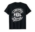 Paul Lustiger Nachname Familienbaum Geburtstagstreffen Geschenkidee T-Shirt