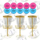 Disc Golf Basket The Keep 3 Pack + 10 Discs PDGA Approved