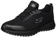 Skechers Squad Sr, Zapatillas Mujer, Black 1, 38 EU