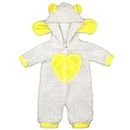 ZWOOS Vestiti per Bambole 35-43 cm, Adorabili Pigiami Compatibili con Baby Born, Baby Annabell, Nenuco e Altro (Bianco e Giallo)