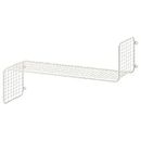 IKEA SVENSHULT Wall Mounted Mesh Net Shelf for Books & Home Decor | White (60 x 20 cm)
