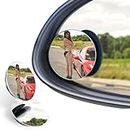 2PCS Blind Spot Car Mirror-360°Wide Angle Side Applicable to Various Models Blindspot Blindspot Mirror Automotive Exterior Car Accessories for Men Women
