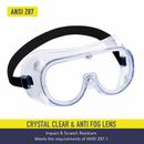 Safety Goggles Over Glasses Lab Work Eye Protective Eyewear Clear Lens 1/Pair
