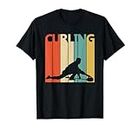 Curling classique sport vintage T-Shirt