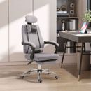 Office Chair Ergonomic Executive Gaming Computer Seat Lumbar Support Grey