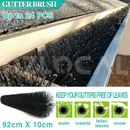 6-24X Gutter Brush Roof Leaf Guard Heavy Duty Twigs Filter Home Garden 92x10cm